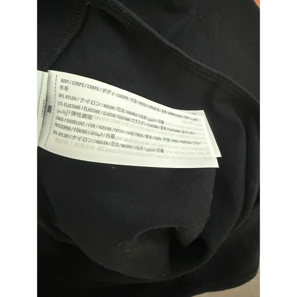 Abercrombie & Fitch Soft Collection Cut Out Black Bodysuit Size Medium - Picture 5 of 6